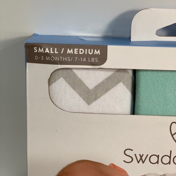 Summer Infant Swaddle Me 3-Pack Blanket 0-3 Months - Picture 2 of 8